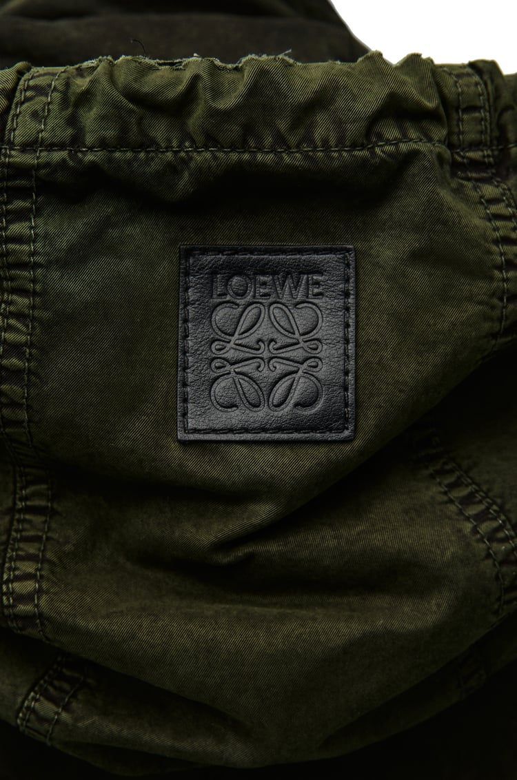 Parka in technical cotton