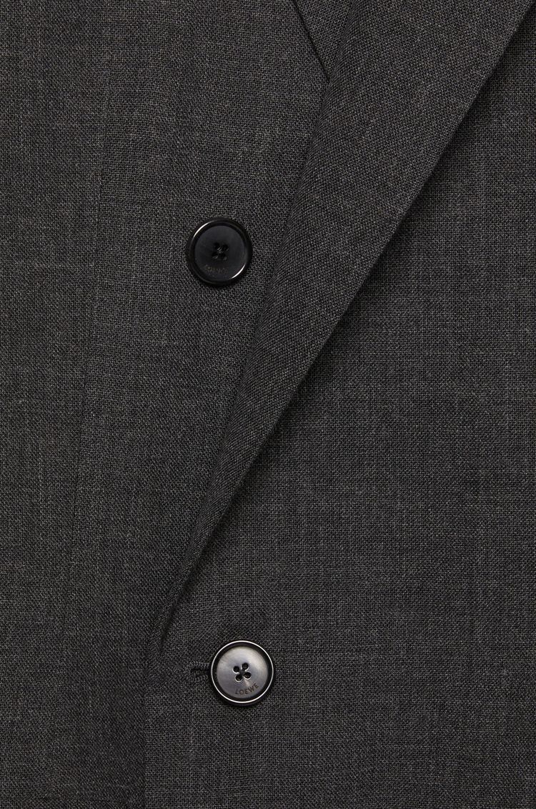 Double breasted jacket in wool