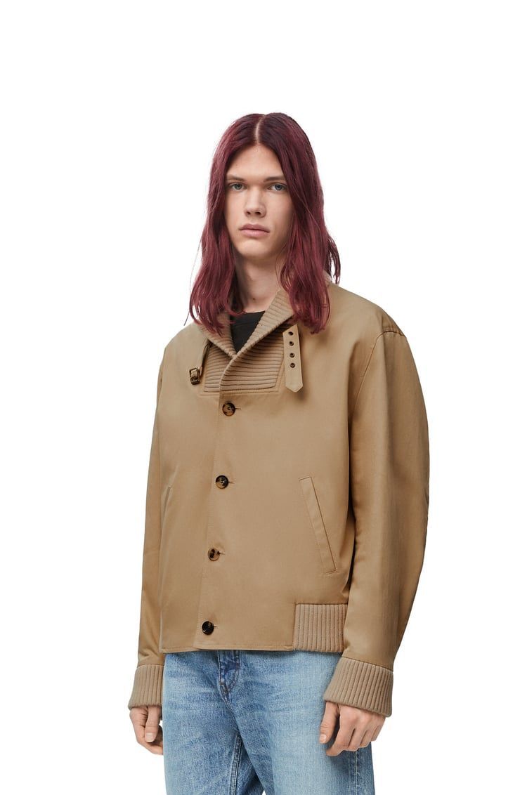 Jacket in cotton