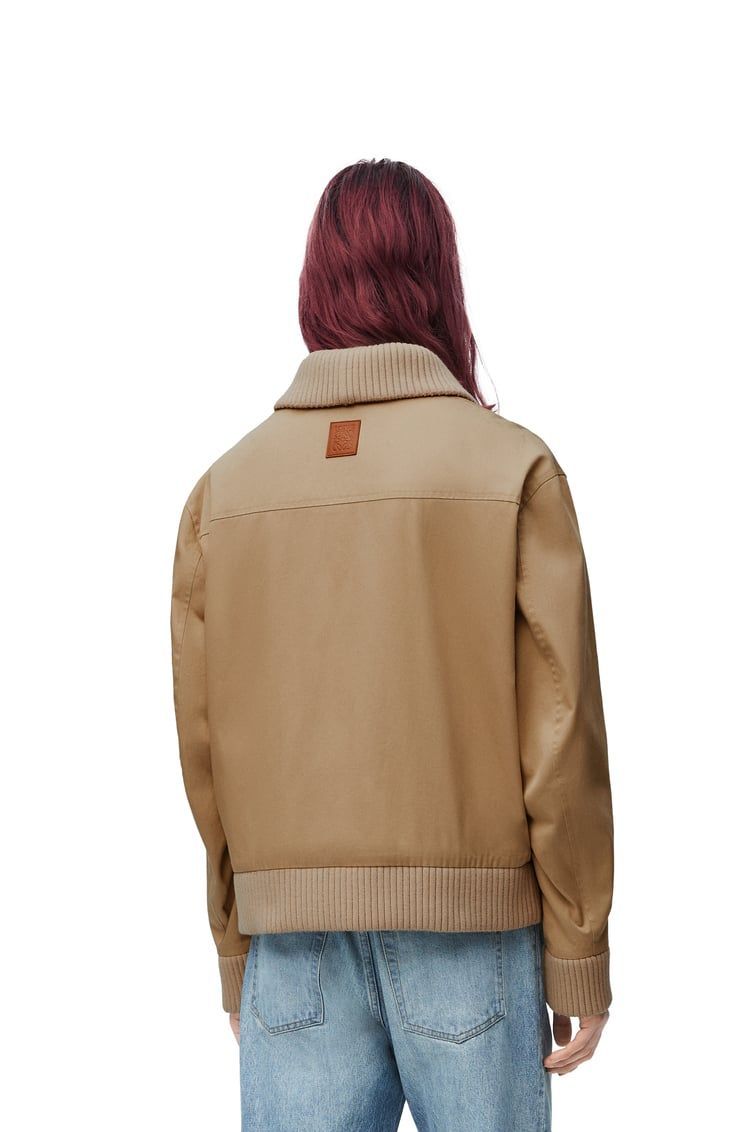Jacket in cotton