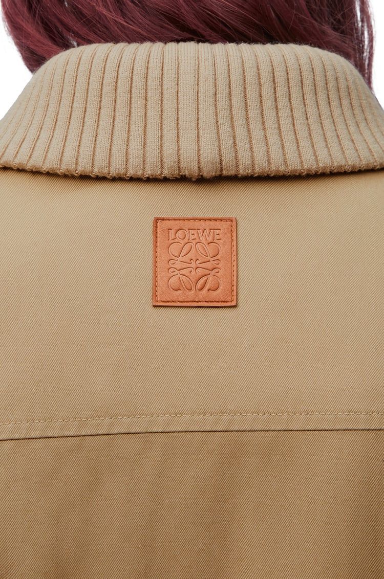 Jacket in cotton