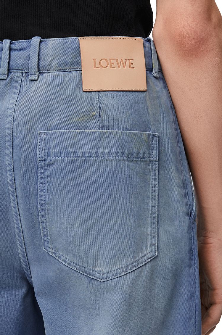 Trousers in cotton