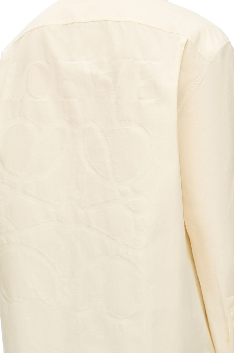 Hooded overshirt in cotton