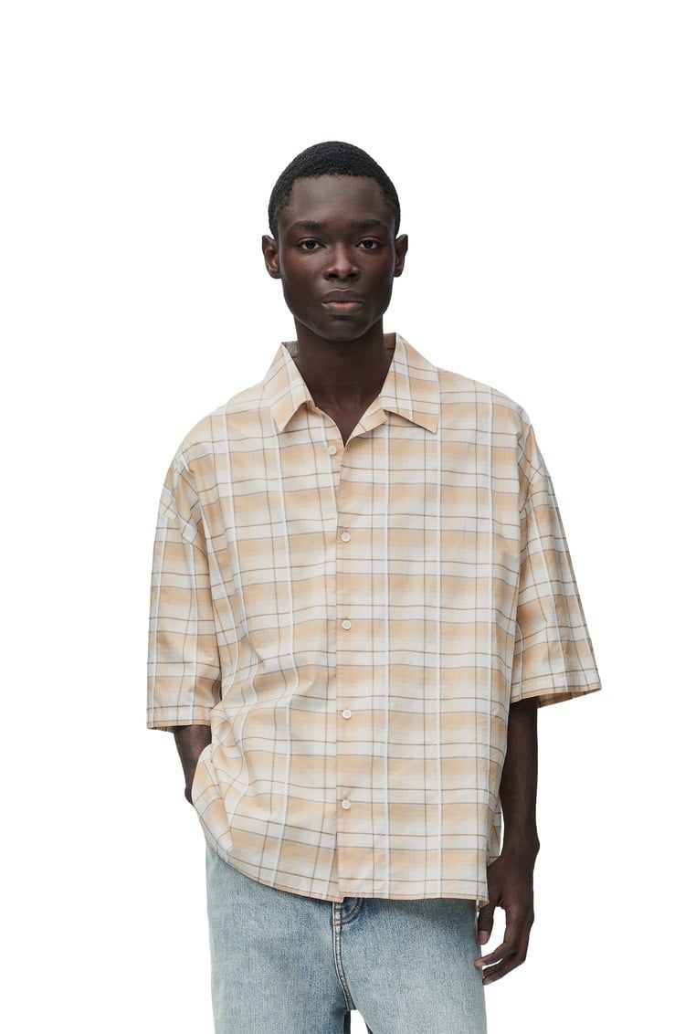 Short sleeve shirt in cotton