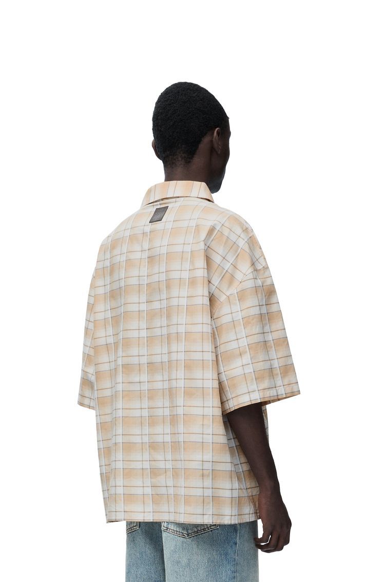 Short sleeve shirt in cotton