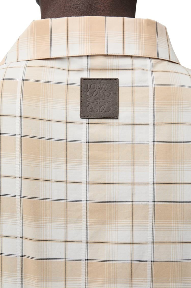 Short sleeve shirt in cotton