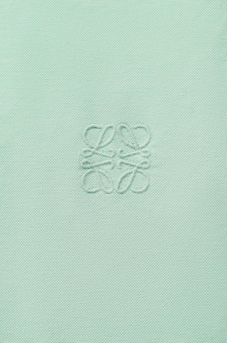 Logo Embroidered Long-Sleeved Shirt