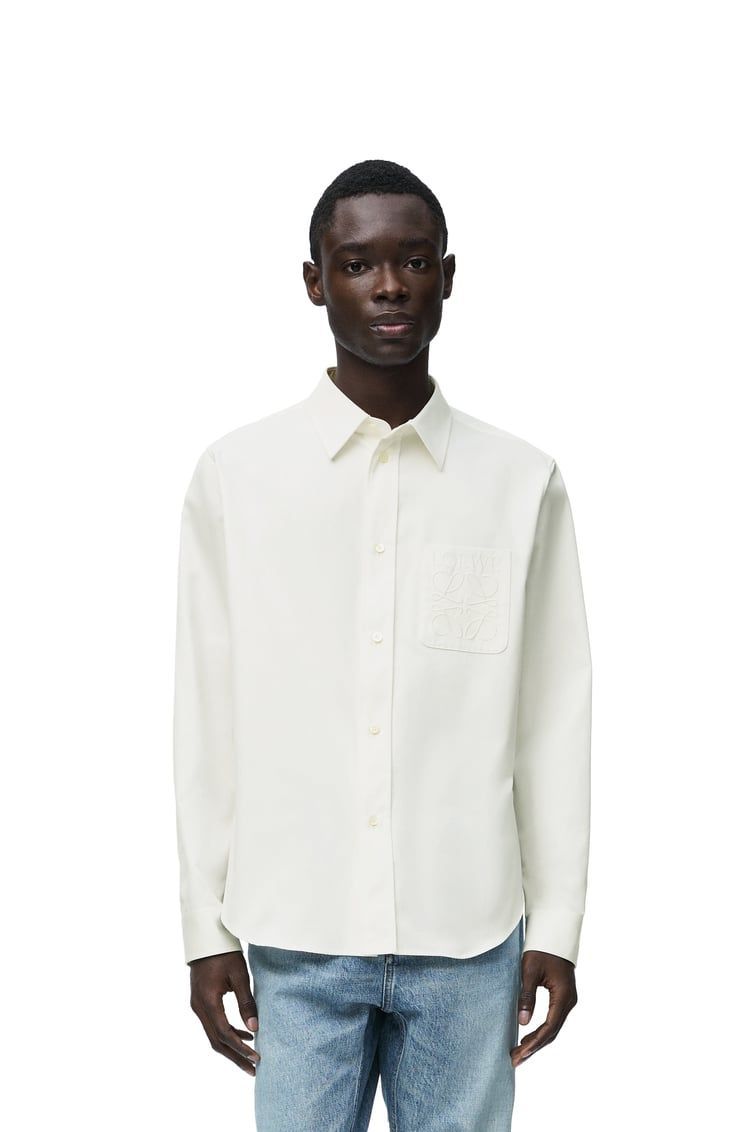 Buttoned Long-Sleeved Shirt