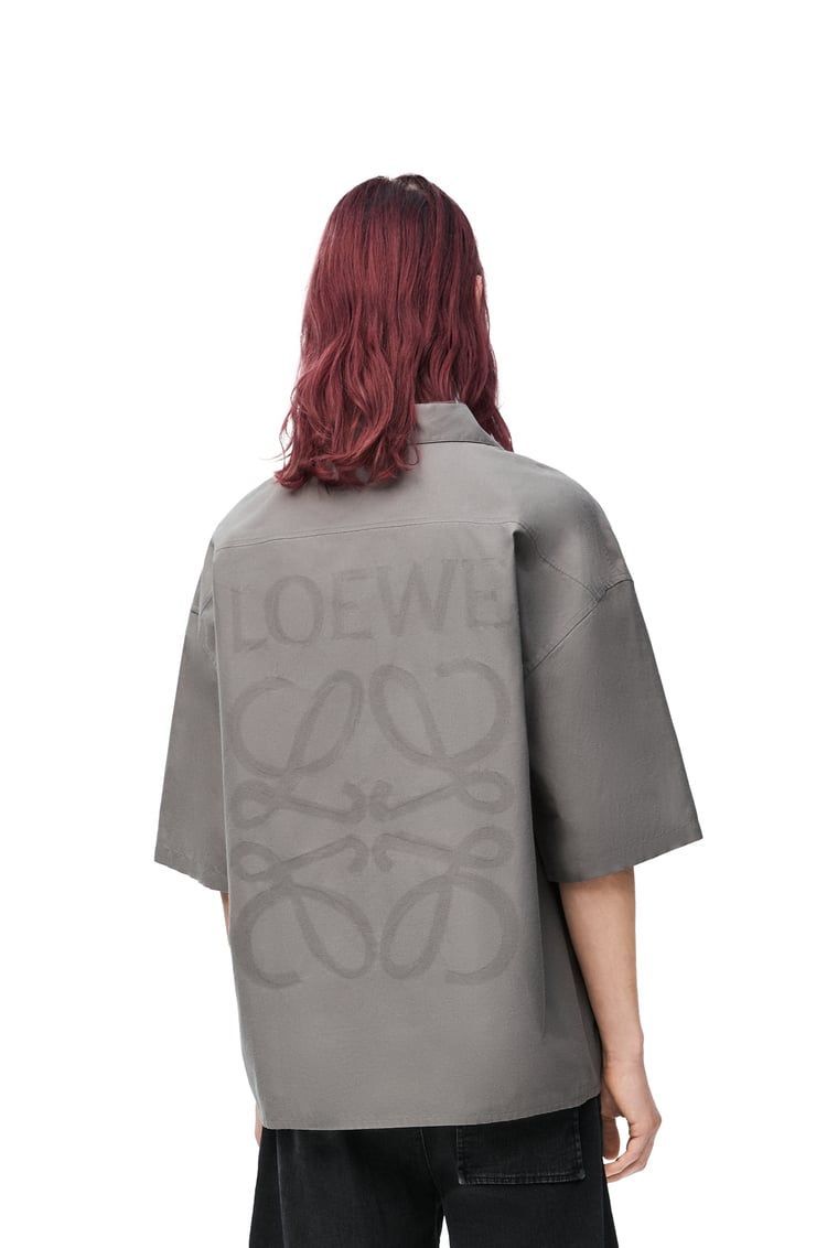 Short sleeve shirt in cotton