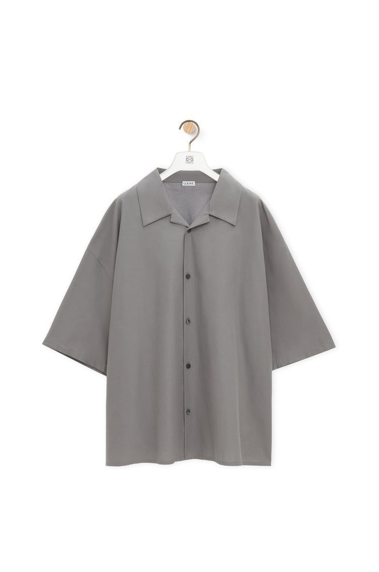 Short sleeve shirt in cotton