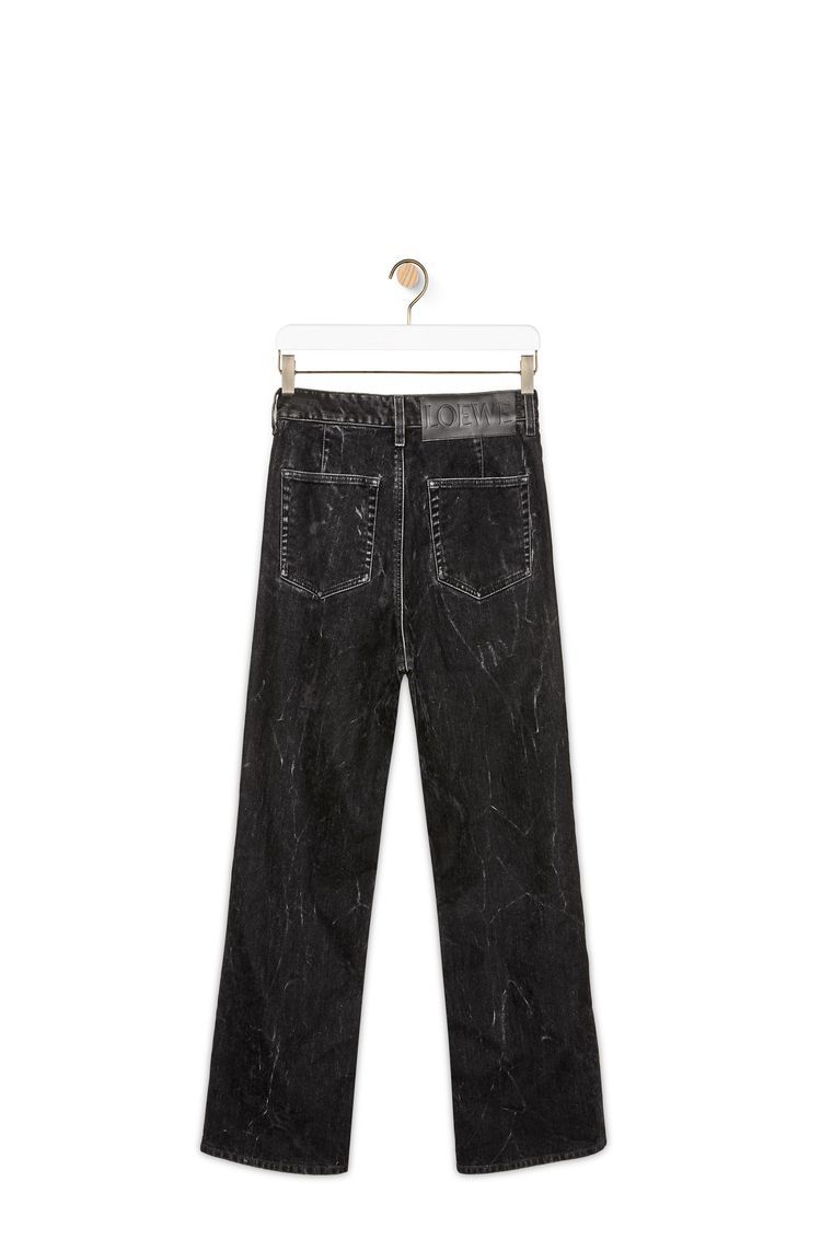 Bootleg jeans in denim