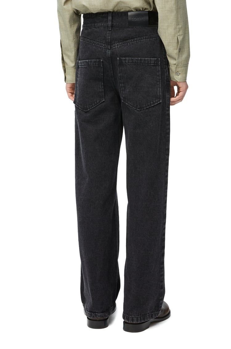 Anagram baggy jeans in denim
