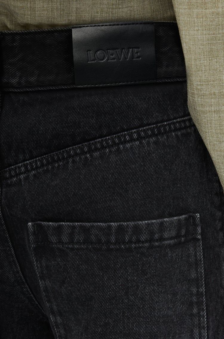 Anagram baggy jeans in denim