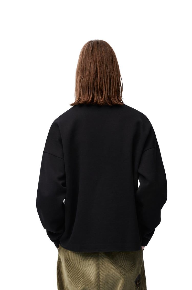 Sweater in cotton blend