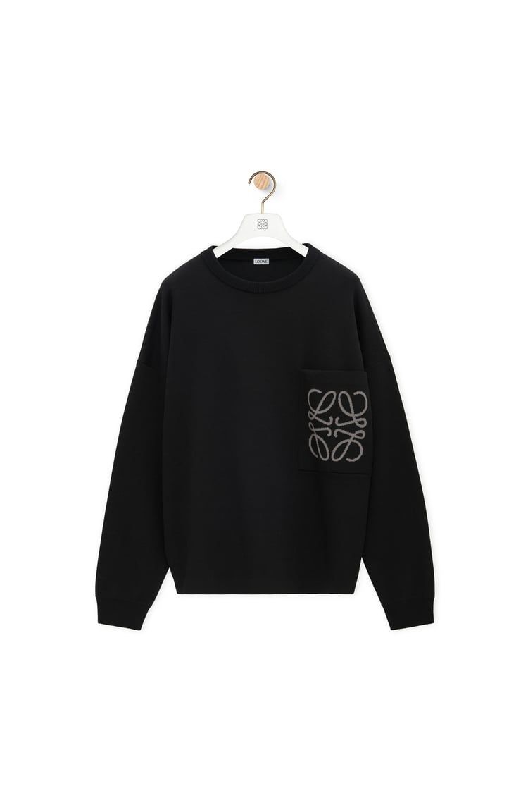 Sweater in cotton blend