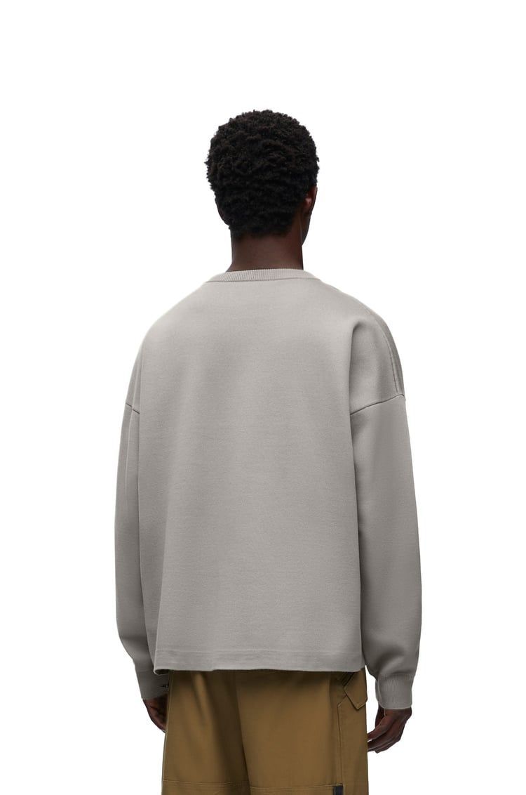 Sweater in cotton blend