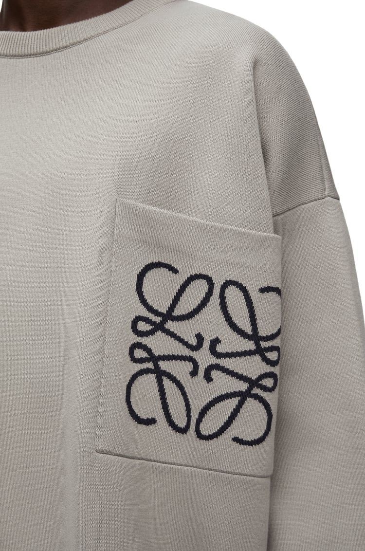 Sweater in cotton blend