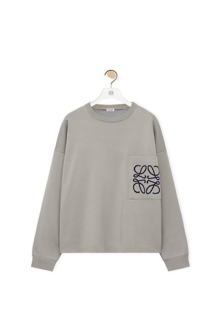 Sweater in cotton blend