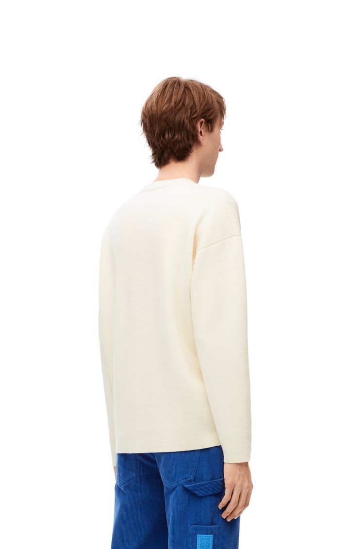 Anagram sweater in wool