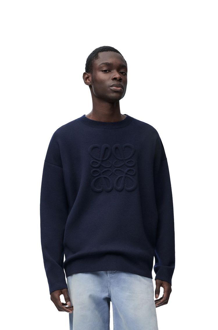 Anagram sweater in wool