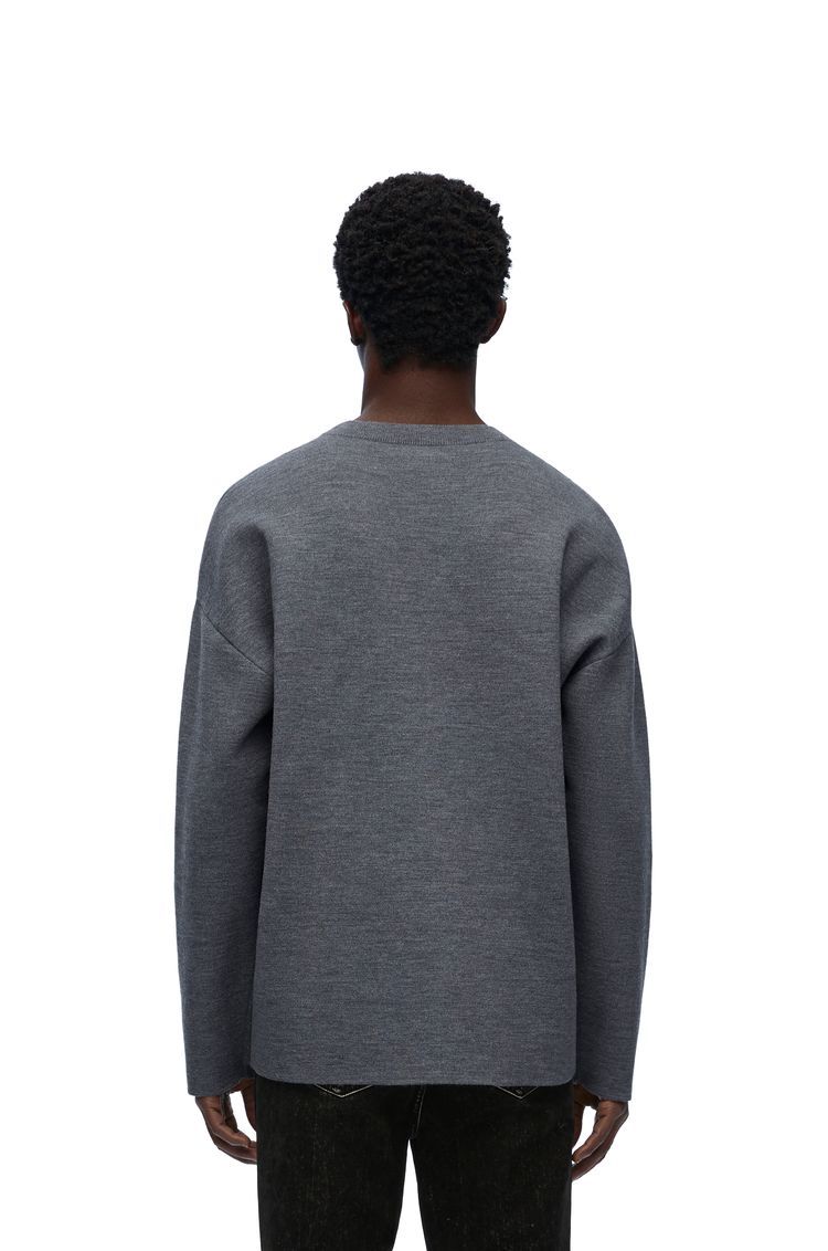 Anagram sweater in wool