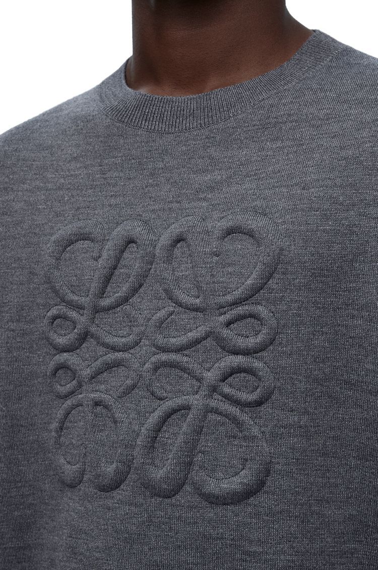Anagram sweater in wool
