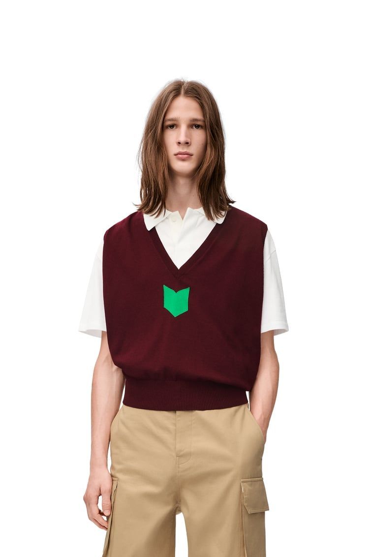 Vest in cotton