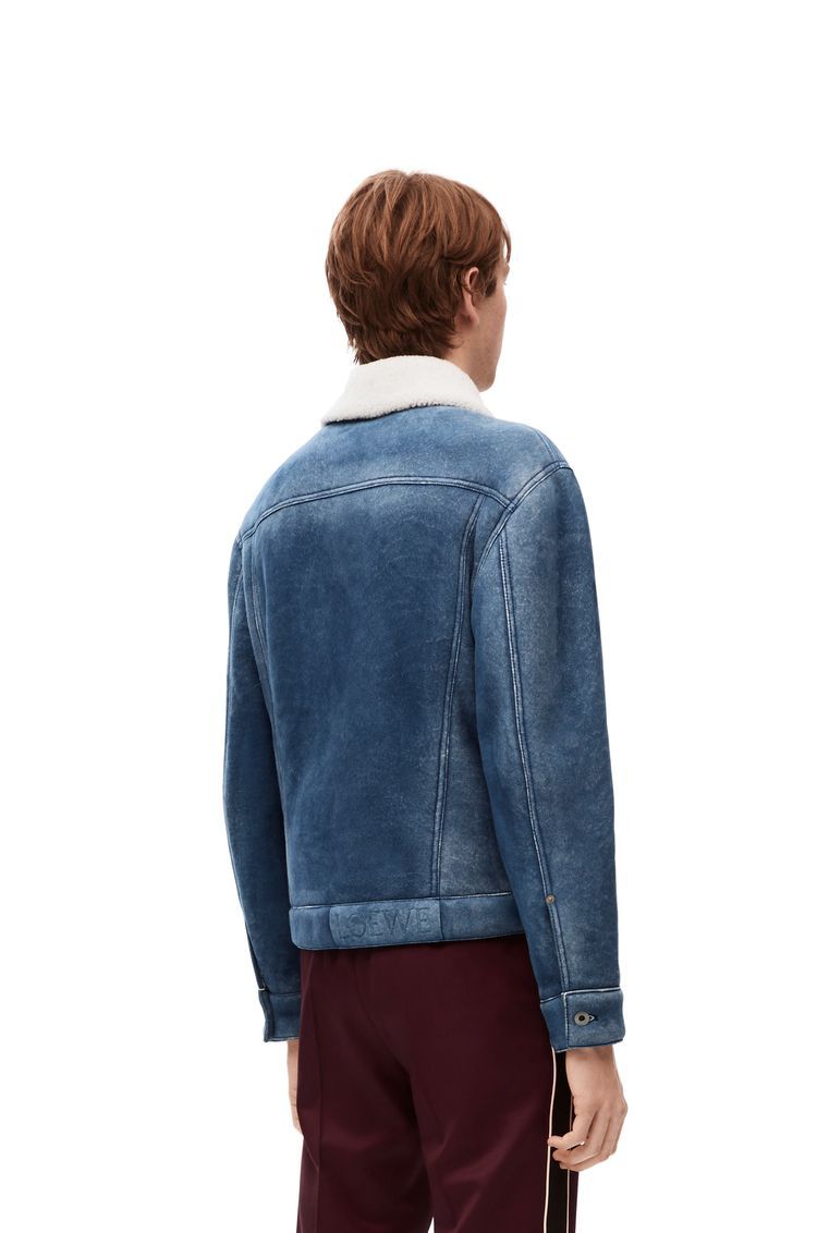 Jacket in shearling