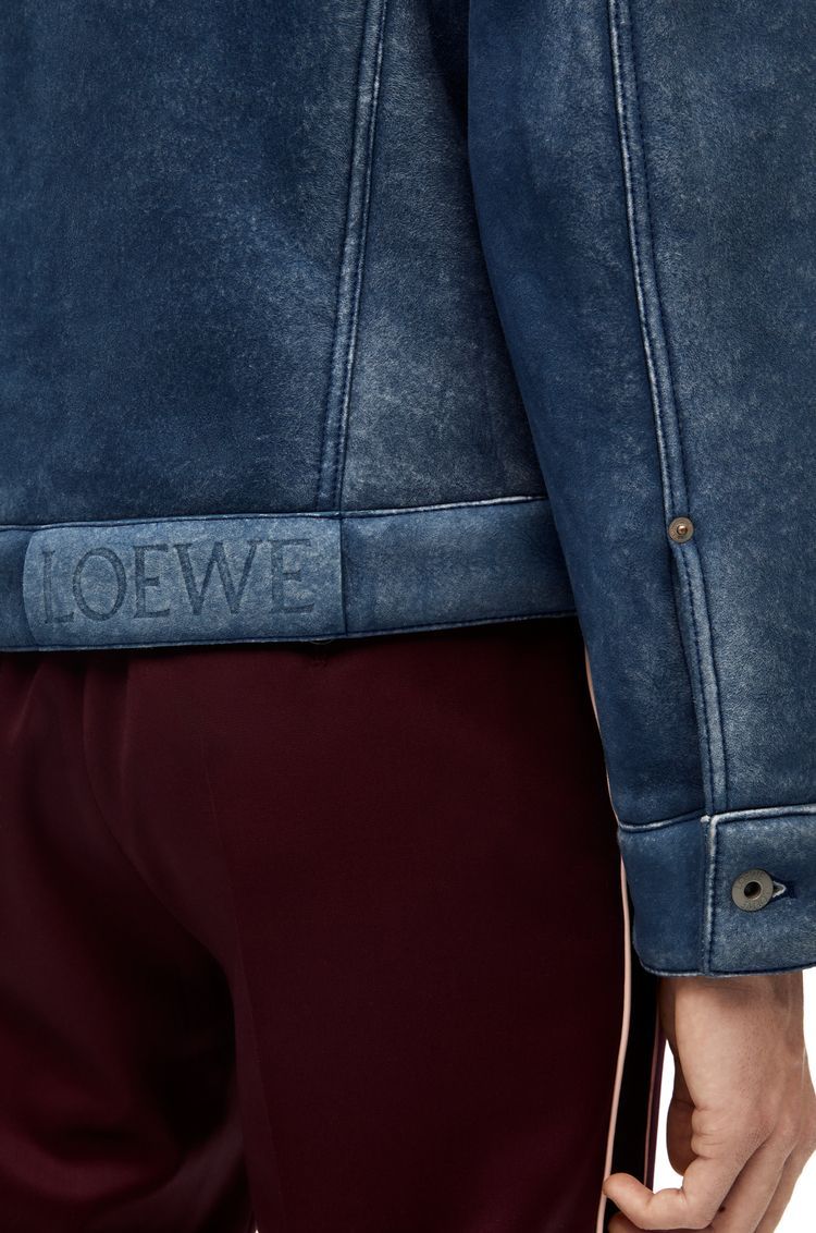 Jacket in shearling