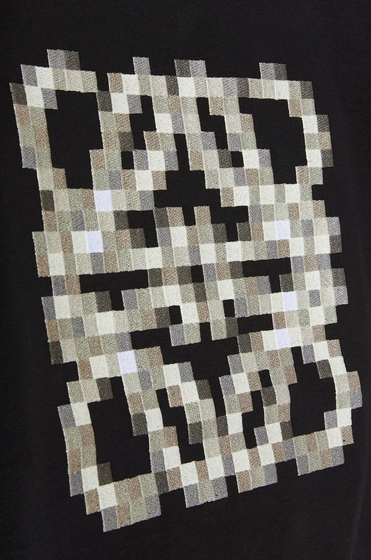 Pixelated Anagram relaxed fit T-shirt in cotton