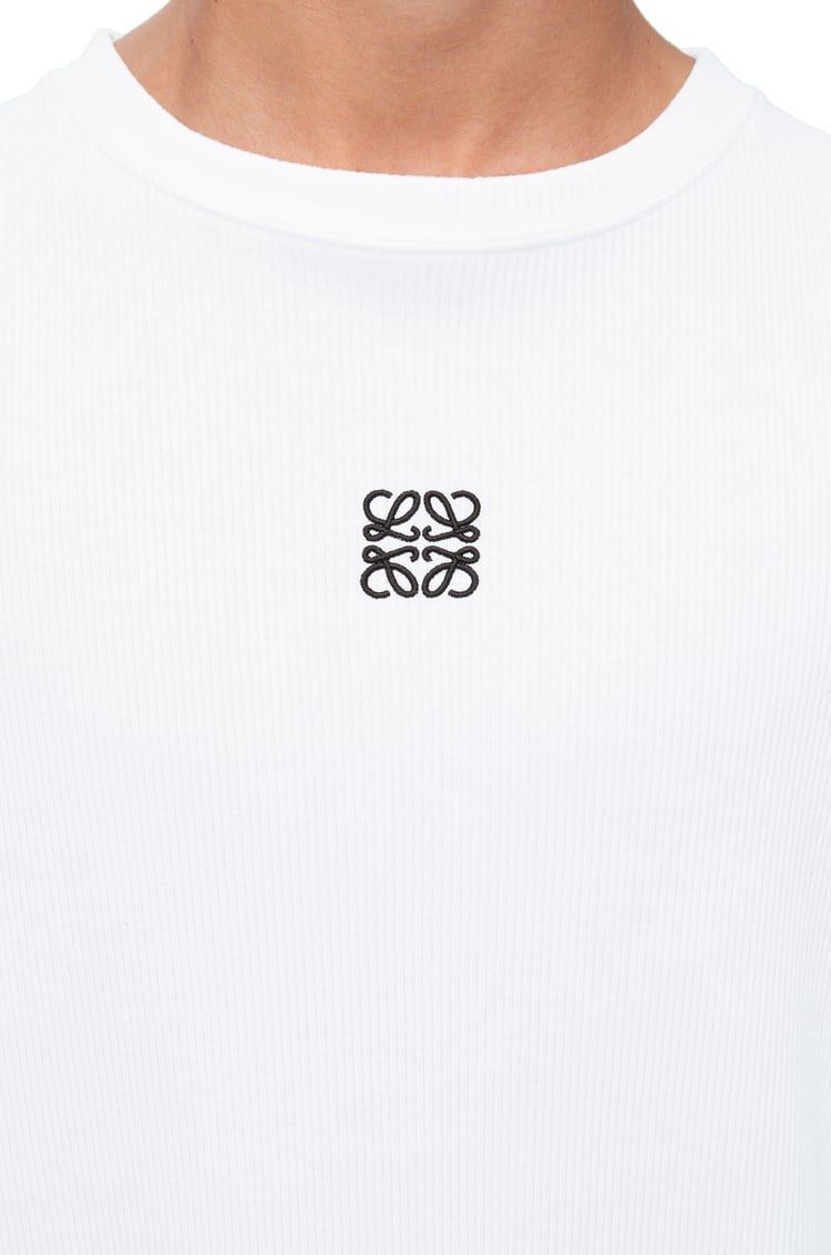 Oversized fit long sleeve T-shirt in cotton