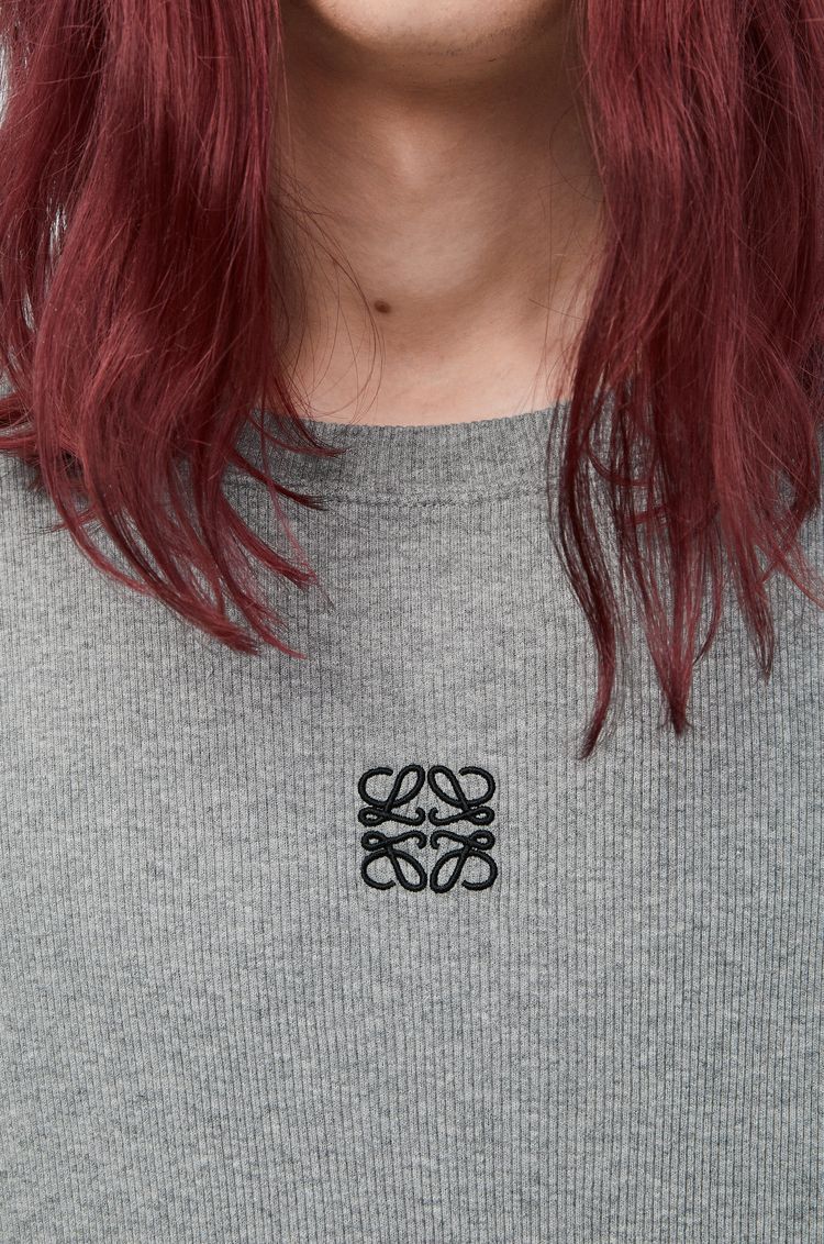 Oversized fit long sleeve T-shirt in cotton