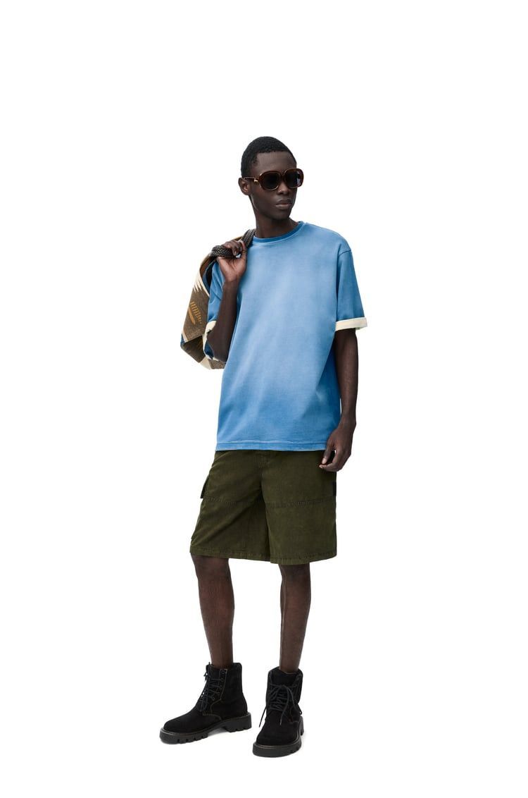 Loose fit t-shirt in cotton