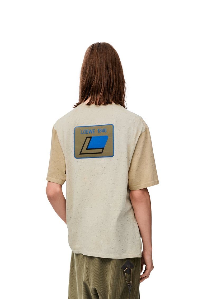Loose fit T-shirt in cotton