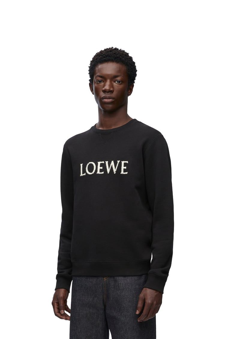 Regular fit sweatshirt in cotton