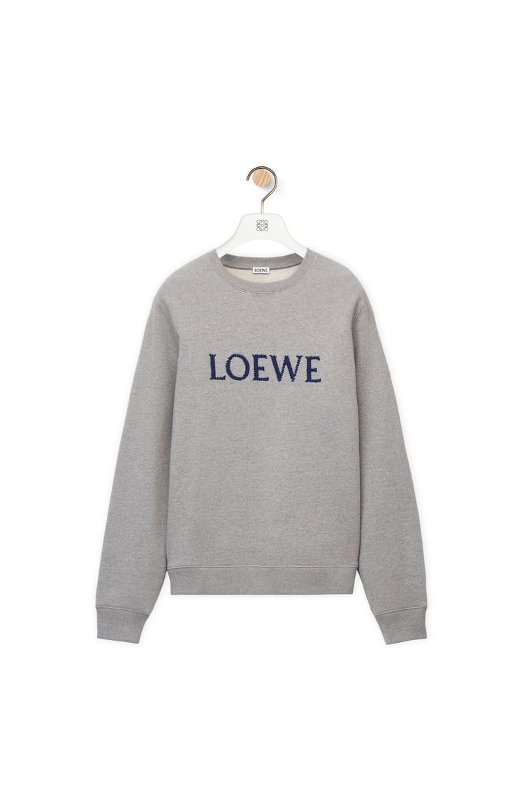 Regular fit sweatshirt in cotton