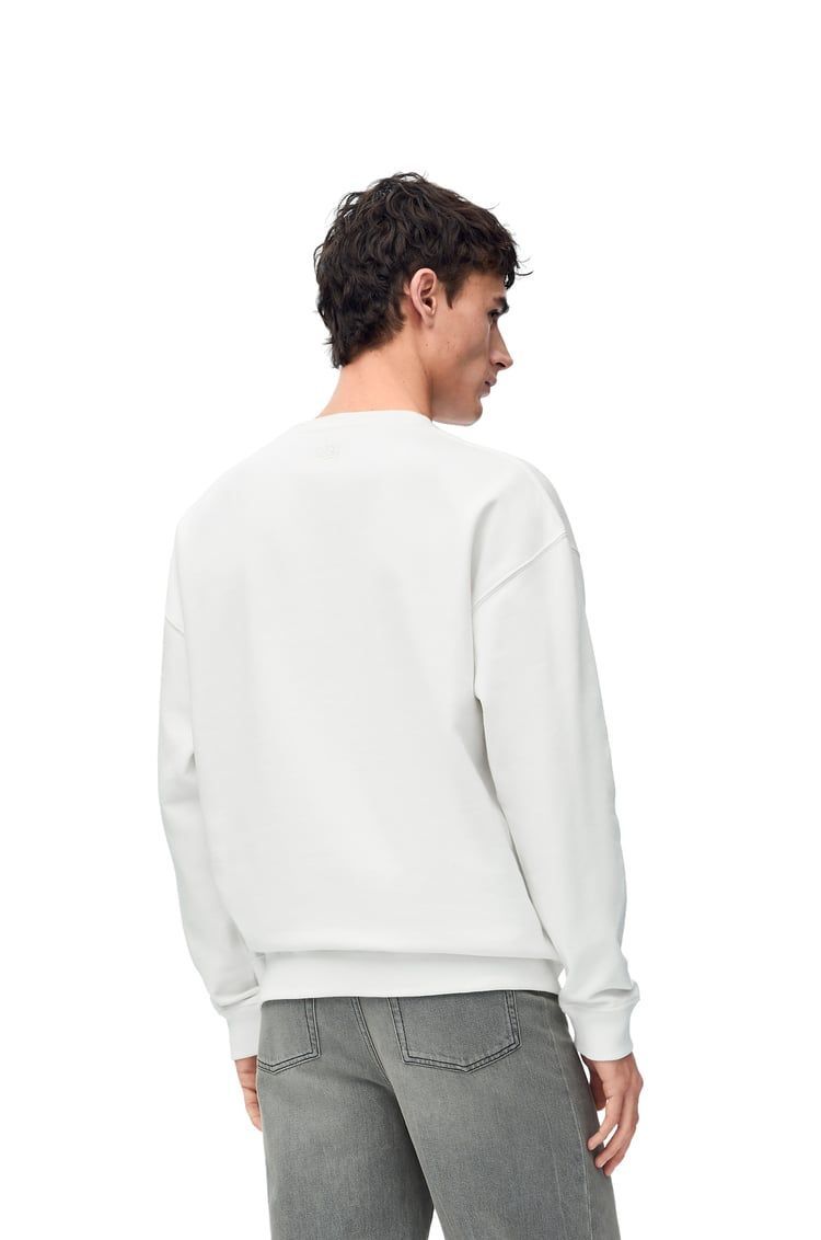 Relaxed fit sweatshirt in cotton