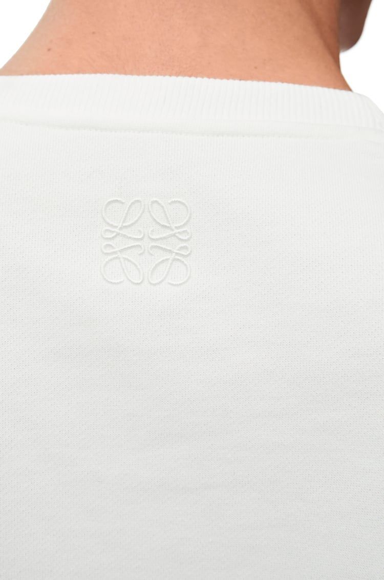 Relaxed fit sweatshirt in cotton