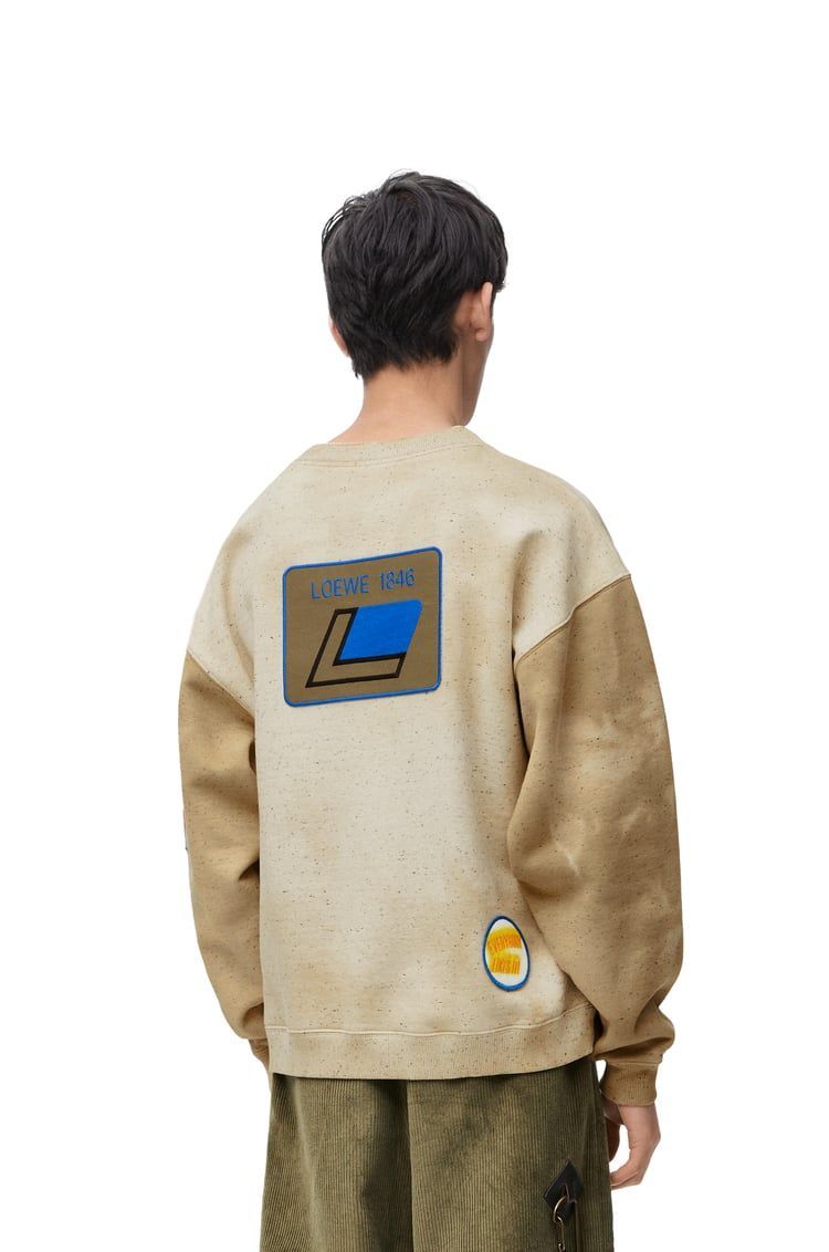 Sweatshirt in cotton