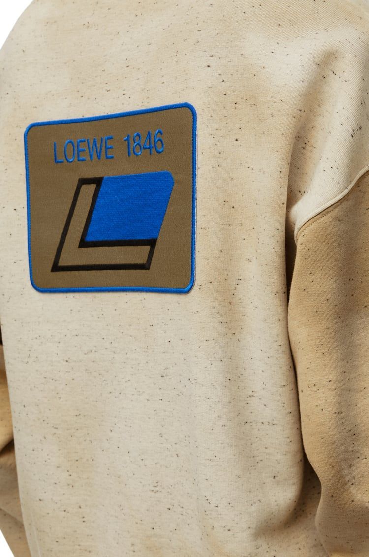 Sweatshirt in cotton