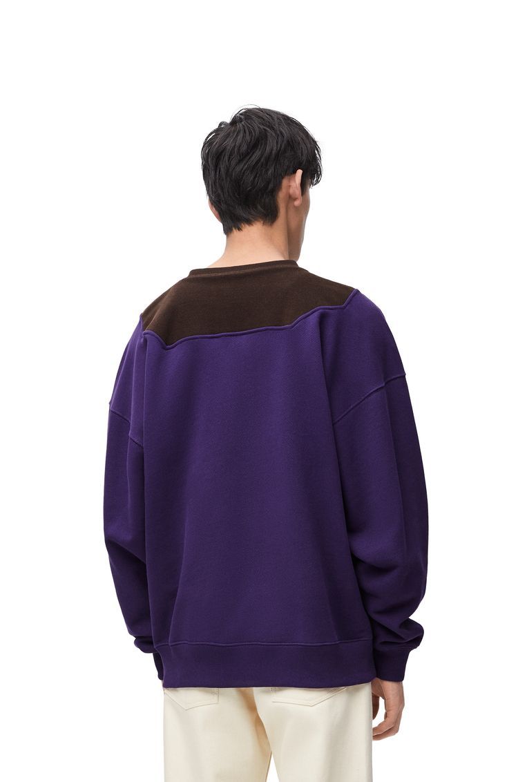 Sweatshirt in cotton