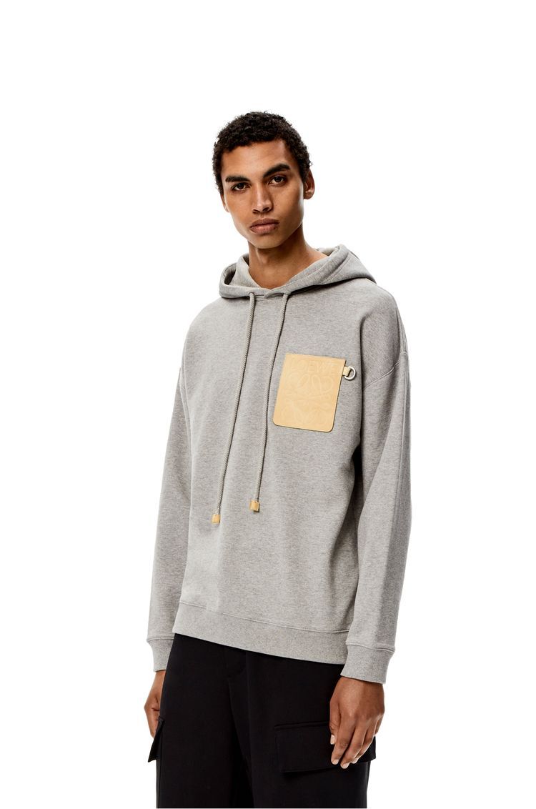 Relaxed fit hoodie in cotton