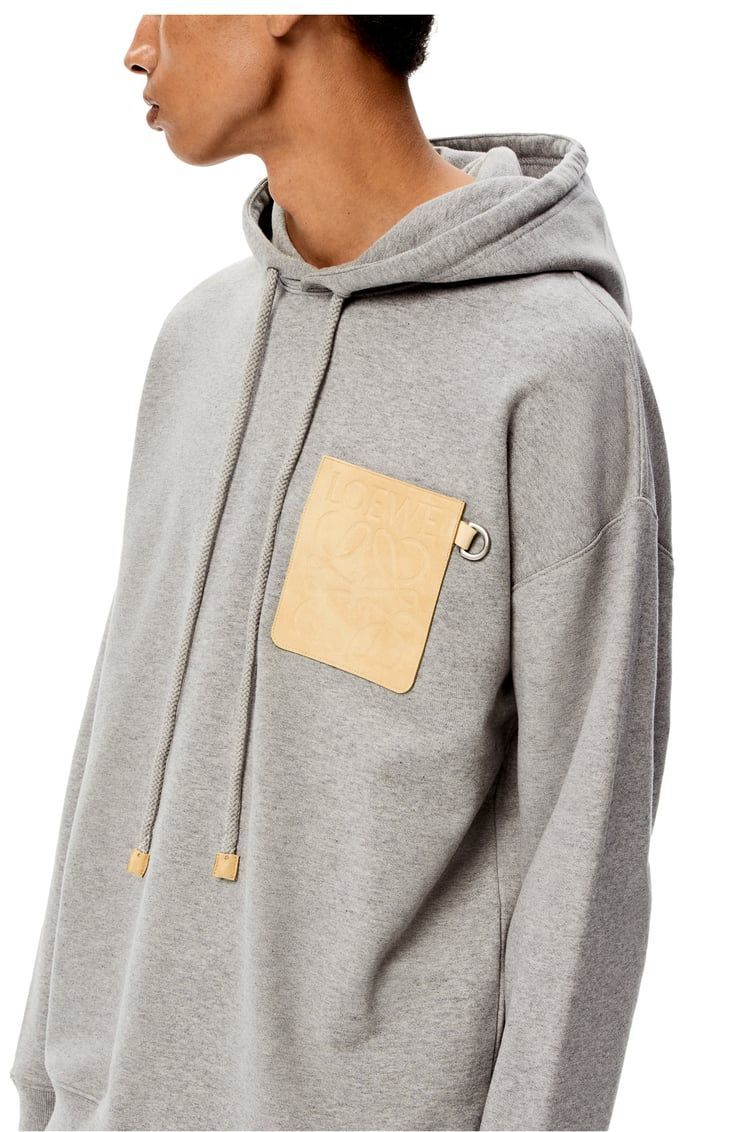 Relaxed fit hoodie in cotton