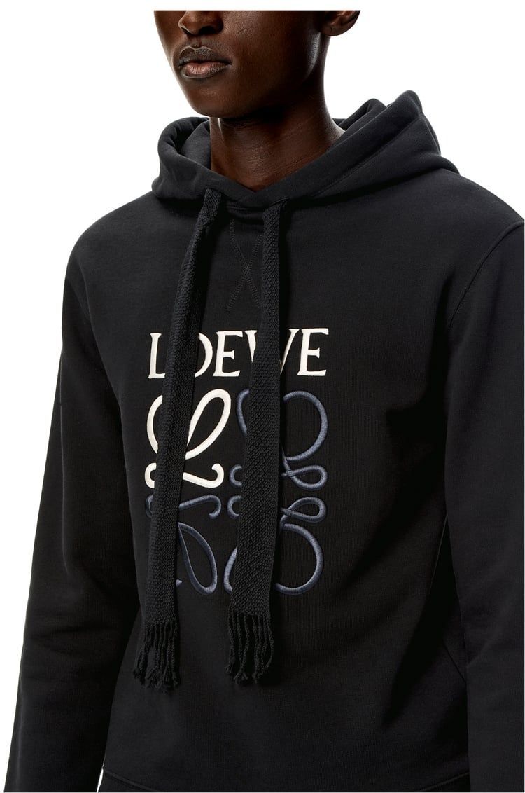 LOEWE Anagram regular fit hoodie in cotton