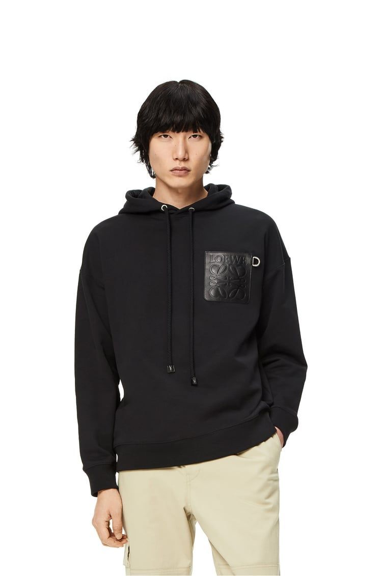 Relaxed fit hoodie in cotton