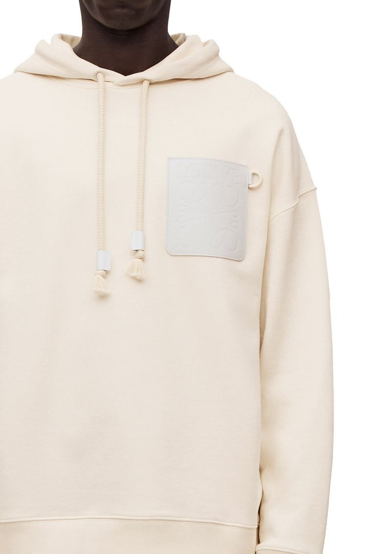 Relaxed fit hoodie in cotton