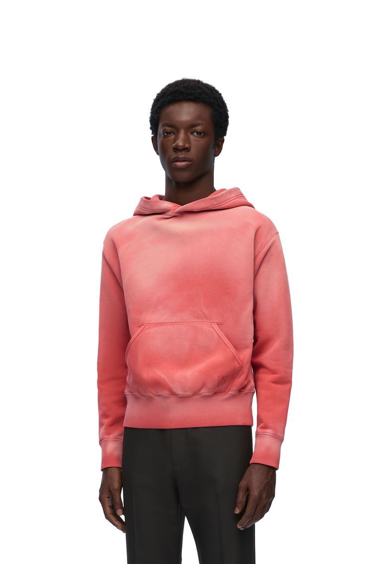 Slim fit hoodie in cotton