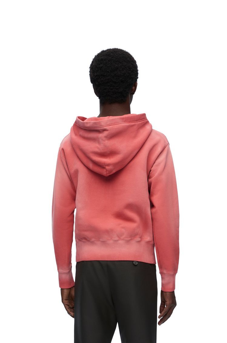 Slim fit hoodie in cotton