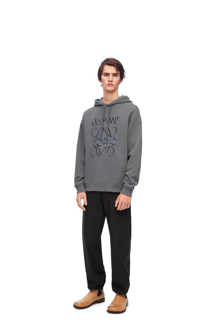 Relaxed fit hoodie in cotton