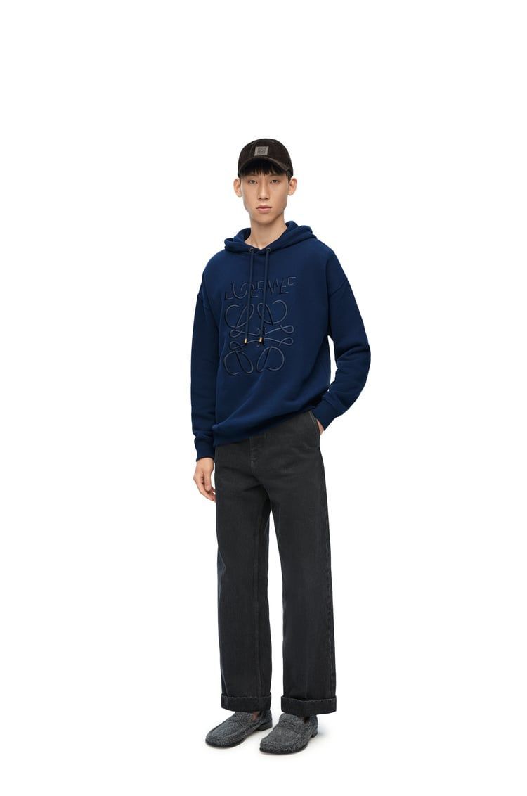 Relaxed fit hoodie in cotton
